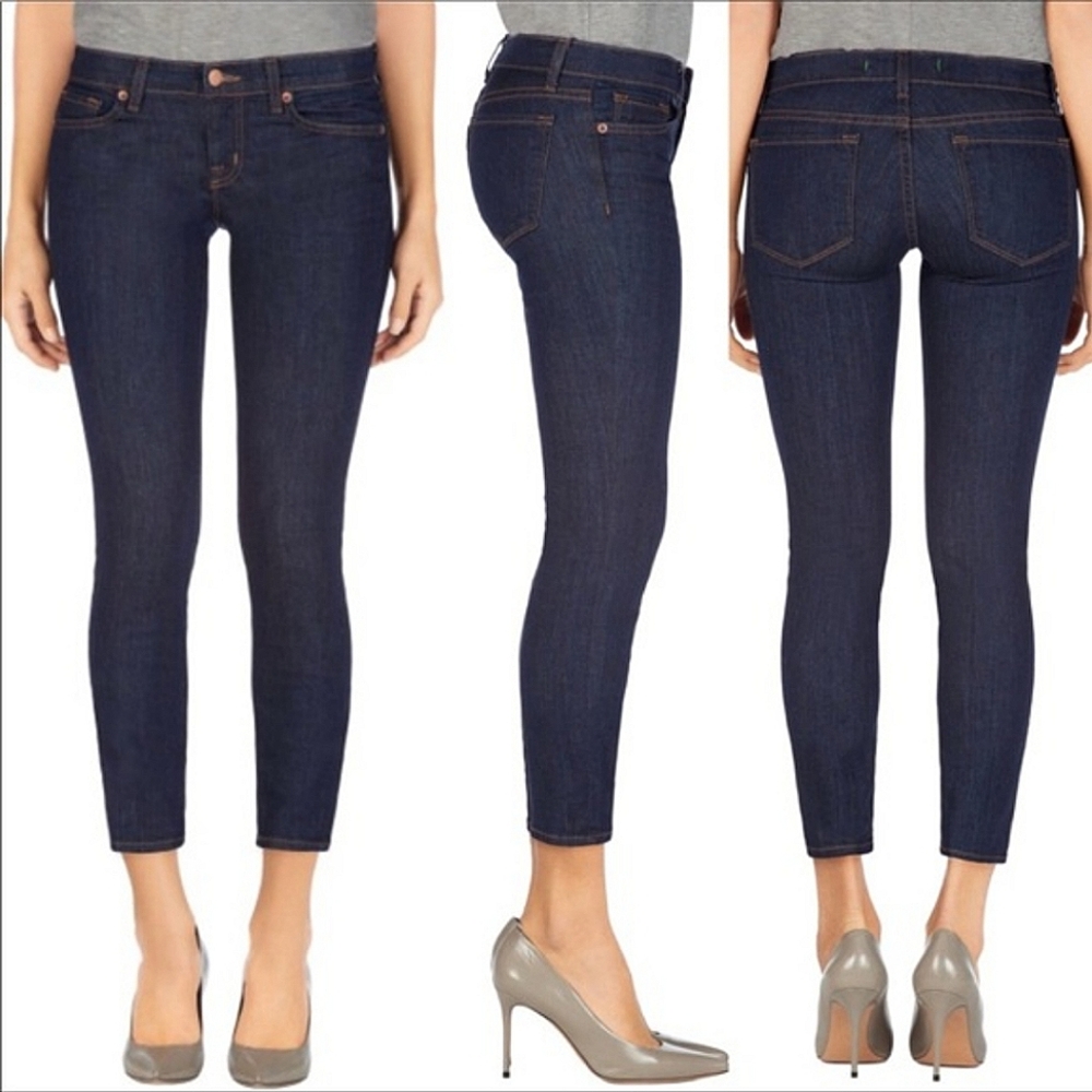 J Brand Super Slim Capri Jeans